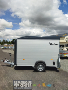 Remorque fourgon composite polyester DEBON C300 ROADSTER - PTAC : 1300 Kg - 300x150xH197 cm - Reference -T-UT20290_1