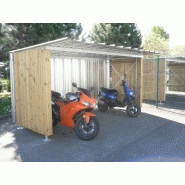 Abri fumeur / bardage en bois / 4 x 2.25 m_1