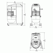 Batteur planétaire 10 litres à poser sur table_1