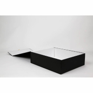 Boîte pour bouteille bottlebox 28x32x9cm noir et blanc par 25_1