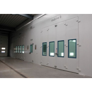 Laboratoire de peinture - équipé d’un système de ventilation et filtration pour une excellente protection des opérateurs_1