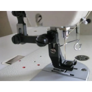Machine à coudre industrielle zig zag double entrainement pour tissus, voiles et cuir légers - PR 2154 EUROREFREY_1