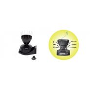 Pluviomètre à auget basculant Davis Instruments - support intégré, cône aérodynamique et fixation compatible Vantage Pro2_1
