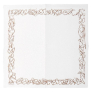 Serviette papier gaufré 2 plis blanc Aristas 40x40cm - par 1200_1