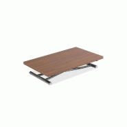 Table basse convertible en table de repas pour 4 à 6 personnes