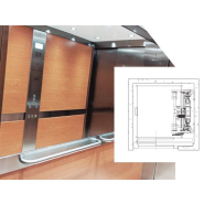Ascenseur électrique pour Immeuble résidentiel, Centre commercial,Hôtels,  Hôpitaux  - SYMBIO_1