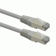ROLINE Cordon Cat.6 (Classe E), PoE, S/FTP (PiMF) , gris, 20 m_1