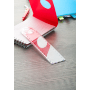 Règle en plastique 15 cm avec loupe - transparente et légère 14 gr_1