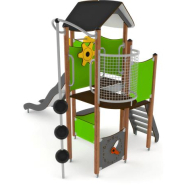 Structure multi- jeux 3 à 5 ans - Unimini Kerra - 8046725 - Hags_1