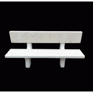 Banc Béton blanc_1