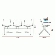 Banc d'accueil CLUE - Offisit - Vert_1