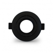 Elv424198 - support plafond rond orientable noir ø90 mm - rue des ampoules_1