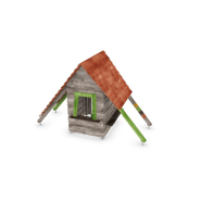 Maisonnette Altebo réf-8066009 - Hags - Cabane de jeu avec zone de sécurité de 28 m² et hauteur de chute de 600 mm_1