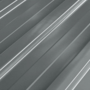 Vidaxl tôle en acier galvanisé 12 pièces gris 42985_1