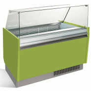 Vitrine de présentation glacier 10+10 bacs - ESTI Multicouleurs - Vert clair_1