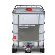 266162W - Cuve IBC produits dangereux, 600 litres, ouverture DN 150, palette PE, sortie DN 50_1