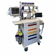 Chariot d'anesthésie et de soins intensifs - JETCART avec dispositif de verrouillage sécurisé et tiroirs modulables_1