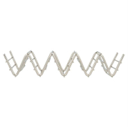 Support pour 4/5 tacos en inox 19,7x6,4x3,8cm_1