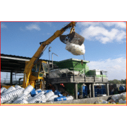 Broyeur adapté aux déchets hospitaliers et textiles