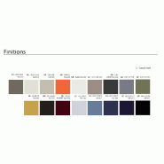 Bureau X7 avec plateaux laqués - Officity. - 190, Blanc, Droite_1