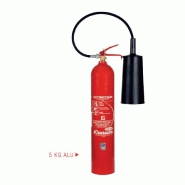 Extincteur portatif CO2 2kg et 5kg en aluminium - Gaz incombustible et non conducteur_1