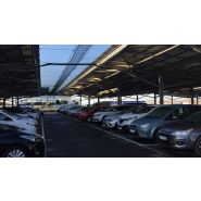 Ombrière de parking - Urbasolar - puissance 9.80 MWc - protection véhicules et bornes de recharge_1