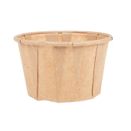 Pot en papier ingraissable 60ml naturel Ø5,4x3,4cm - par 250_1