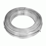 Vidaxl clôture à mailles avec poteaux acier galvanisé 25x1,5 m argenté 145753_1