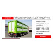 Bhy2nxpp - Bétaillère hydraulique à 2 niveaux - Carrosserie Guitton avec relevage hydraulique_1