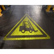 Pictogramme signalétique par projection lumineuse - Projecteur LED avec lentille gravée au laser - Étanche IP65 jusqu’à -25°C_1