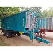 Rollpush 6732 - Benne agricole monocoque Rolland - Fond poussant inclinable et basculant - Volume maxi 32 m3_1
