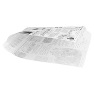 Sachet papier ingraissable blanc Times 2 côtés ouverts 16x16,5cm - par 500_1