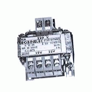 Transformateur monophasé nu type D - Primaire et secondaire à 1 ou 2 tensions - Classe B - Normes EN 61558_1