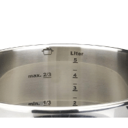 Cocotte à pression Inox 18/10 - Triple fond - Contenance 6 L - Compatible tous feux, y compris induction_1