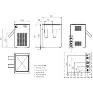 Mf 68 split machine à glace en supergrains - scodif scotsman - 1150 kg/24 h_1