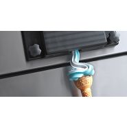 Machine à glace molle en acier inoxydable AISI 304