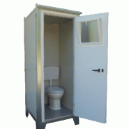 Toilette mobile raccordable Sanilib Box 2 - PMR - 99 x 99 x 225 cm_1