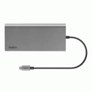 Belkin INC015BTSGY-CZ station d'accueil Avec fil USB 3.2 Gen 1 (3.1 Gen 1) Type-C Aluminium_1
