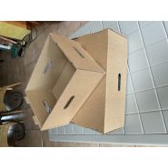 Caisse américaine - tout format - qualité de carton E-B-EB-DD avec calages croissillons pour bouteilles_1