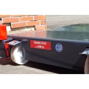 Chariot porte-bobine ergonomique - Anoxa - acier laqué - pour imprimeries et charges lourdes_1