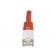 Cordon RJ45 Catégorie 6 S/FTP Rouge - 0,7 m - Cuivre - Fréquence 250 MHz - Garantie 20 ans_1