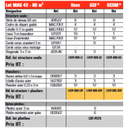 Échafaudage MAG 42 - LOT 80 m² - Classe 3 : 200 kg/m² - Longueur 10 m - Hauteur 8 m - Galvanisé ø 42 mm_1