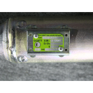 Entretoise de timon articulé RTN - type TZ - tube central TZN EA850 alterné zingué - diamètre 90 mm - longueur aux axes 85 cm_1