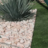 Galet rose de Provence 90/150 - Aménagement extérieur en marbre décoratif_1