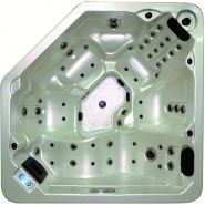 Spa-jacuzzi encastrable BA500 T - Pack thérapie avec massage intégral et cascade_1