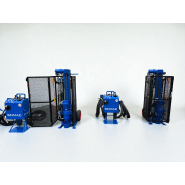 Mât de forage déporté pour milieux confinés - micro-pieux jusqu'à environ 15 mètres en tarière de 150mm - SD10F - Ultra compacte et puissante_1