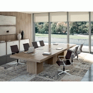 Siège de réunion Camina - Dimensions compactes - Accoudoirs fixes - Revêtement M1_1