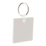 Porte-clés carré en mousse PVC - Impression quadri UV Led - Minimum 200 pcs_1