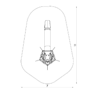 Jeu à cordes design Volcan - Aire de jeux conforme EN1176 - Référence BT16653 - Construction en acier inoxydable et plastique HDPE/HPL_1