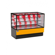 Vitrine non canalisable pour pâtisserie et snacking - Froid ventilé - Siena Hot VD 1500 - Référence: SIENA VD H 1500_1